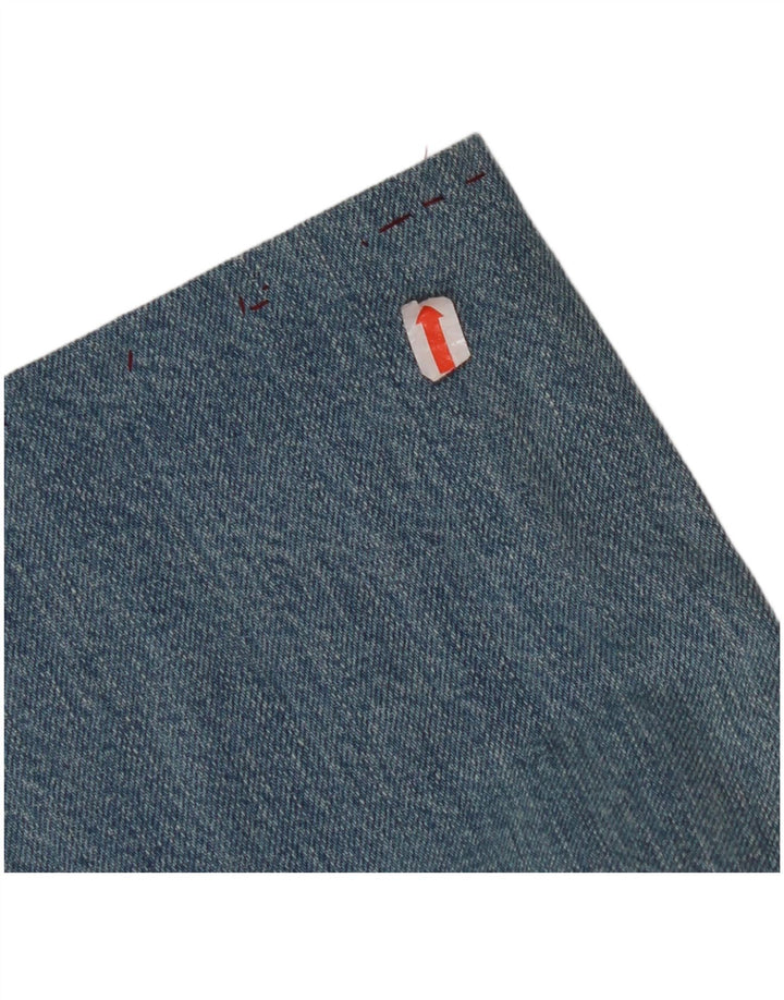 LEVI'S Jean droit court 751 femme W38 L26 coton bleu