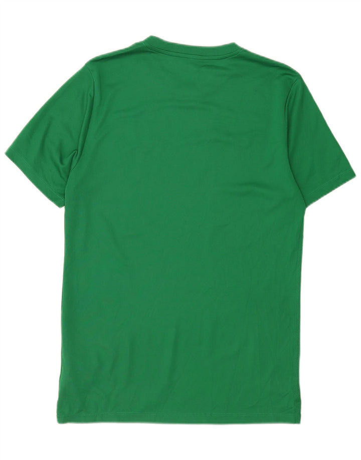 Nike Homme Dri Fit Graphic T-Shirt Haut Vert Moyen Polyester