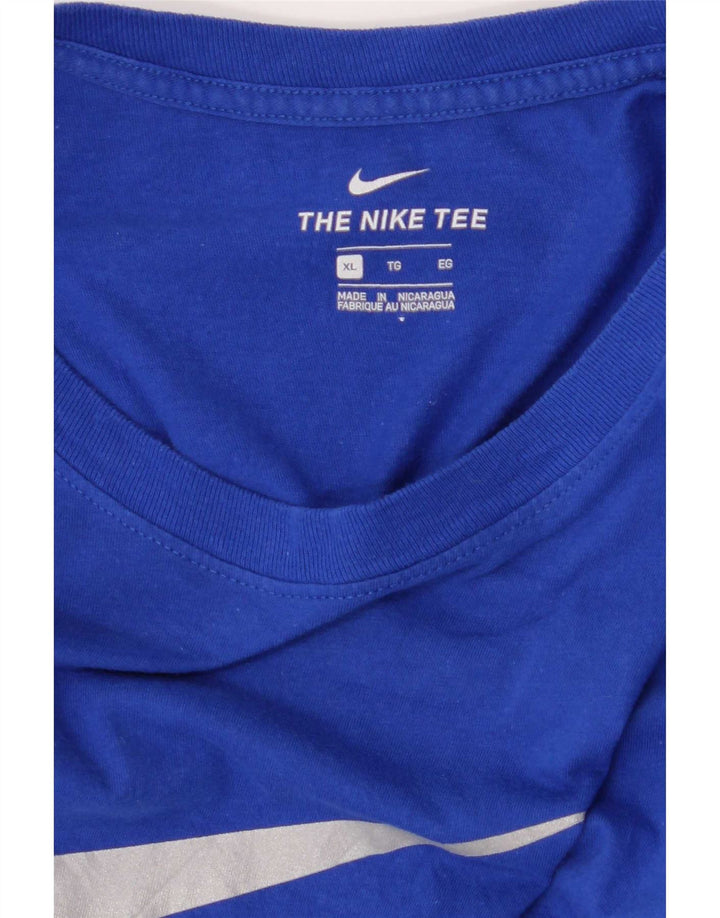 Nike T-shirt graphique pour homme XL Bleu