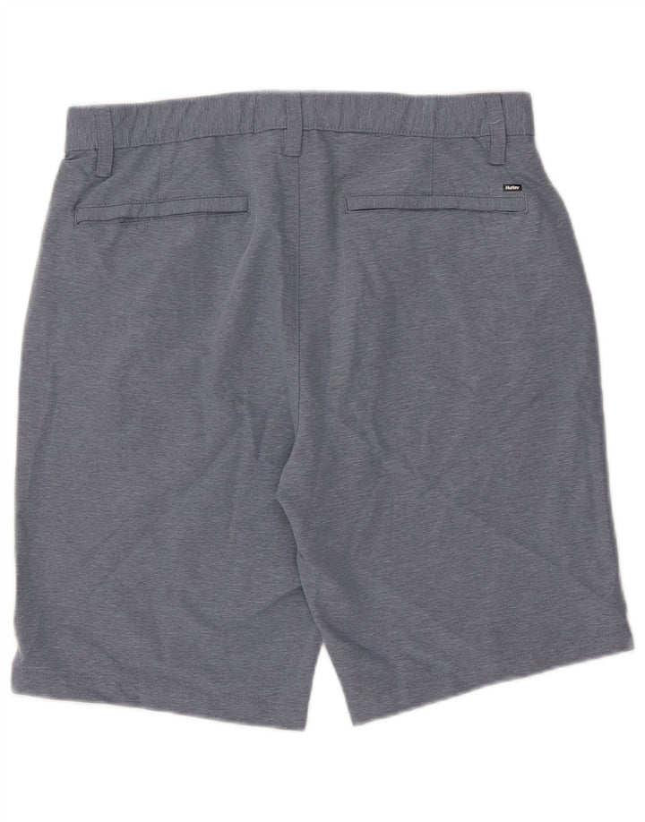 Hurley Short Chino Homme W32 Bleu Moyen Polyester