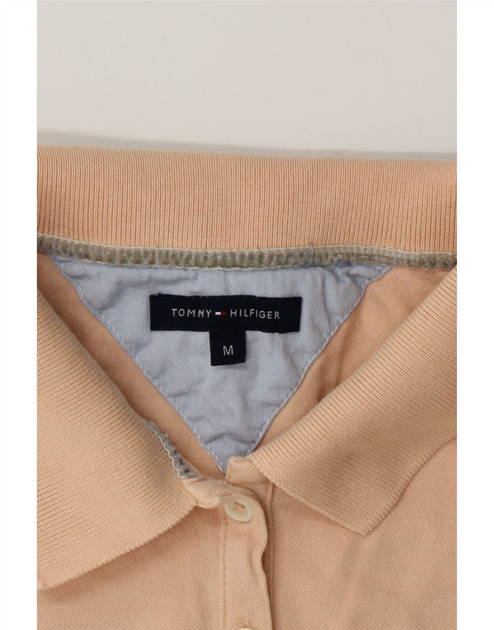 Tommy Hilfiger Polo Femme UK 12 Orange Moyen