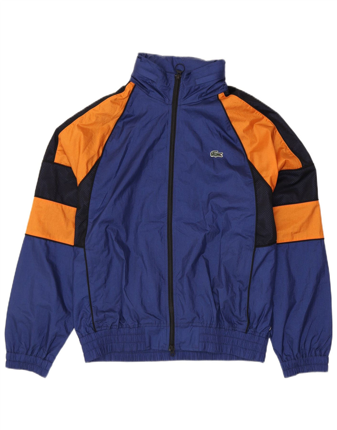 LACOSTE Veste de Survêtement Homme Large Bleu Marine Colourblock Polyamide