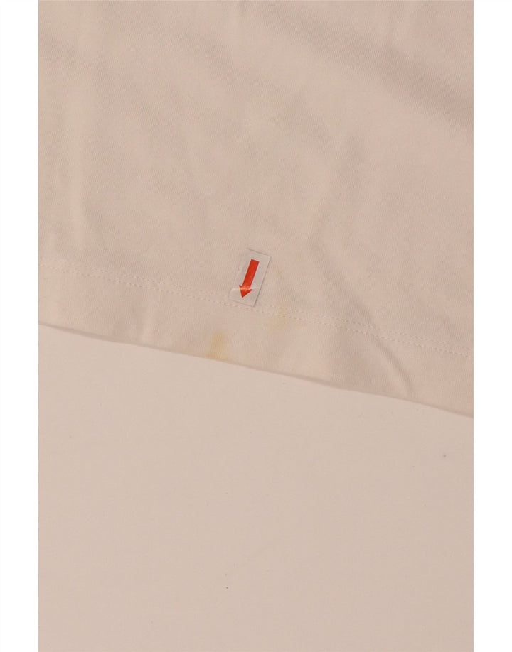 NIKE T-shirt graphique pour garçon 13-14 ans XL Blanc Coton