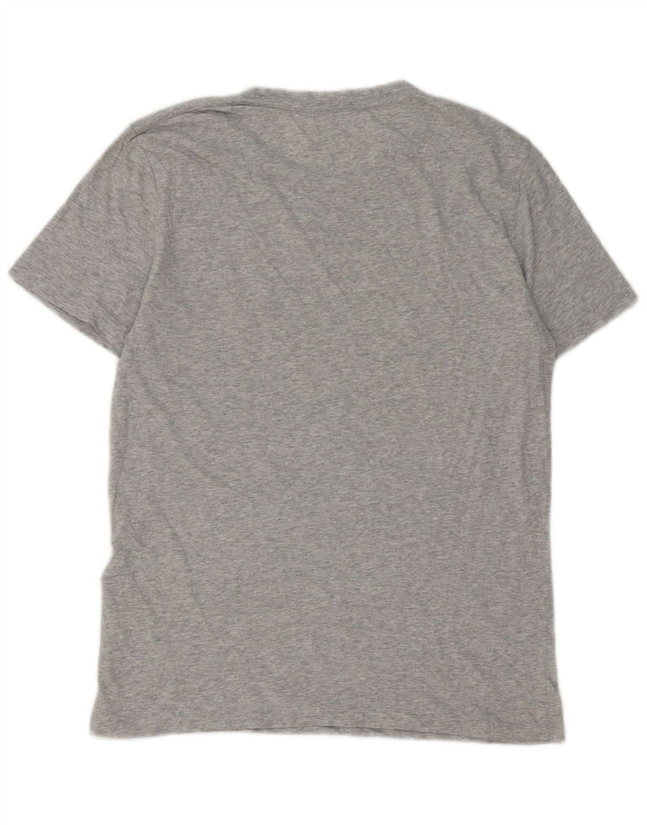 All Saints T-Shirt Homme Gris Moyen Moucheté Coton