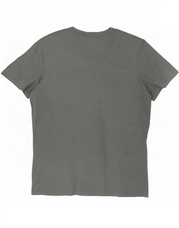 Jack & Jones T-Shirt Homme Top 2XL Bleu Moucheté Coton