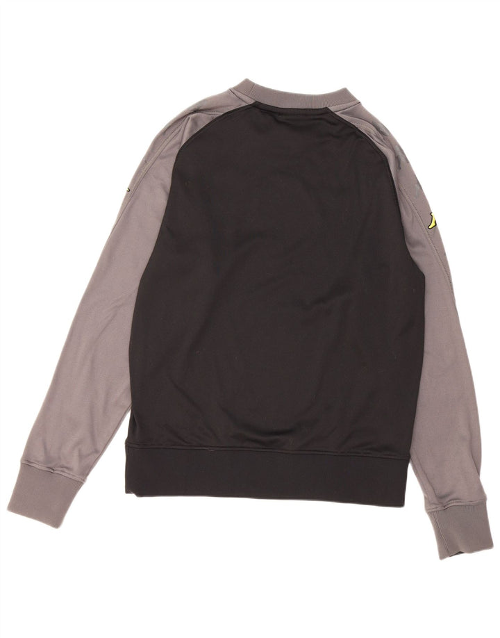 Kappa Sweat-Shirt Graphique BVB Dortmund Homme Noir Moyen Colorblock