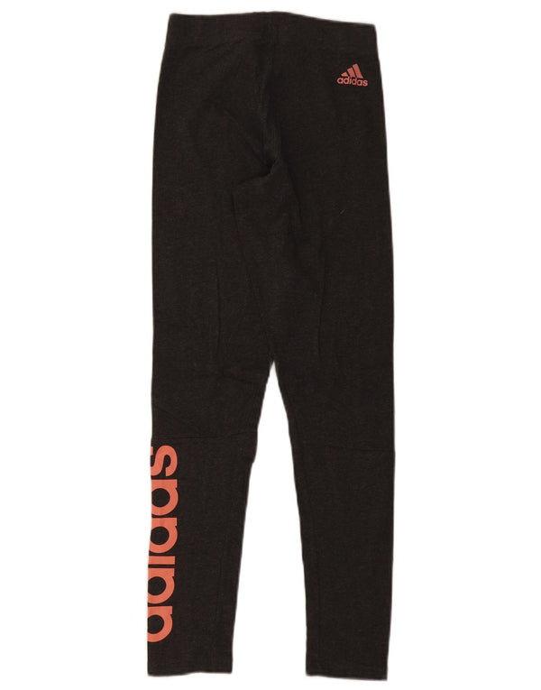 Adidas Legging graphique pour femme UK 4 XS Gris