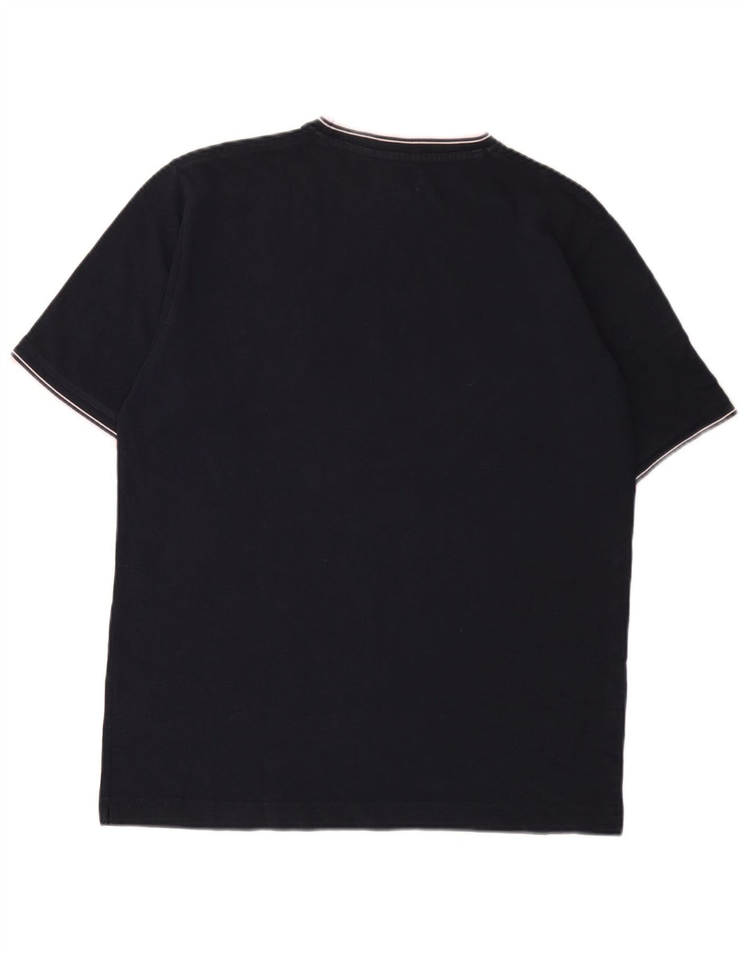 Kappa T-Shirt Homme Top Large Bleu Marine Coton