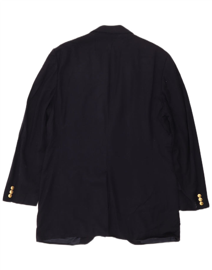 Polo Ralph Lauren Veste blazer à 2 boutons pour homme UK 40 Grande laine bleu marine