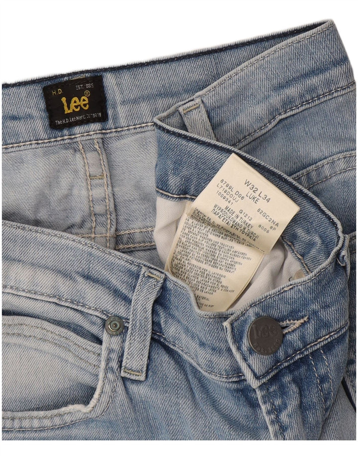 Lee Jean Slim Luke W32 L34 Homme Bleu Coton