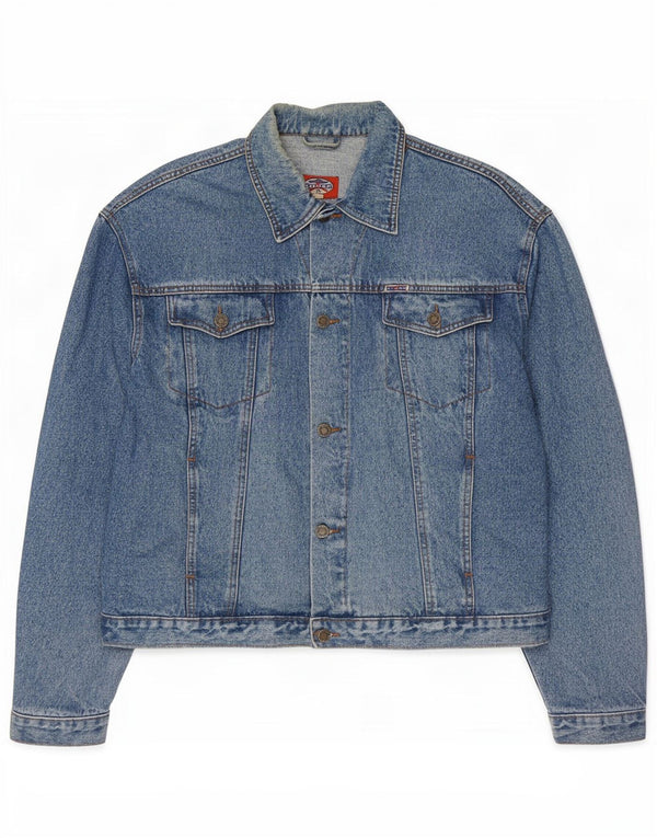 veste en jean homme vintage UK 42 XL Bleu