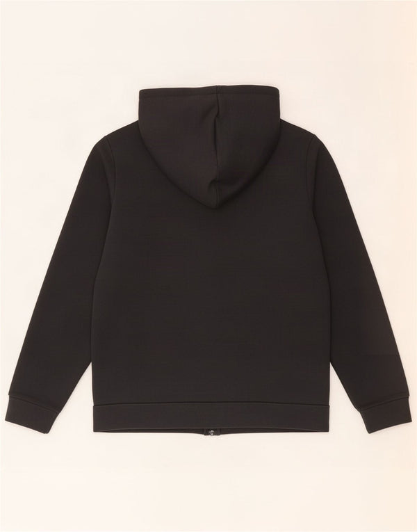Adidas Pull à capuche zippé pour femme UK 20/22 XL Noir Coton