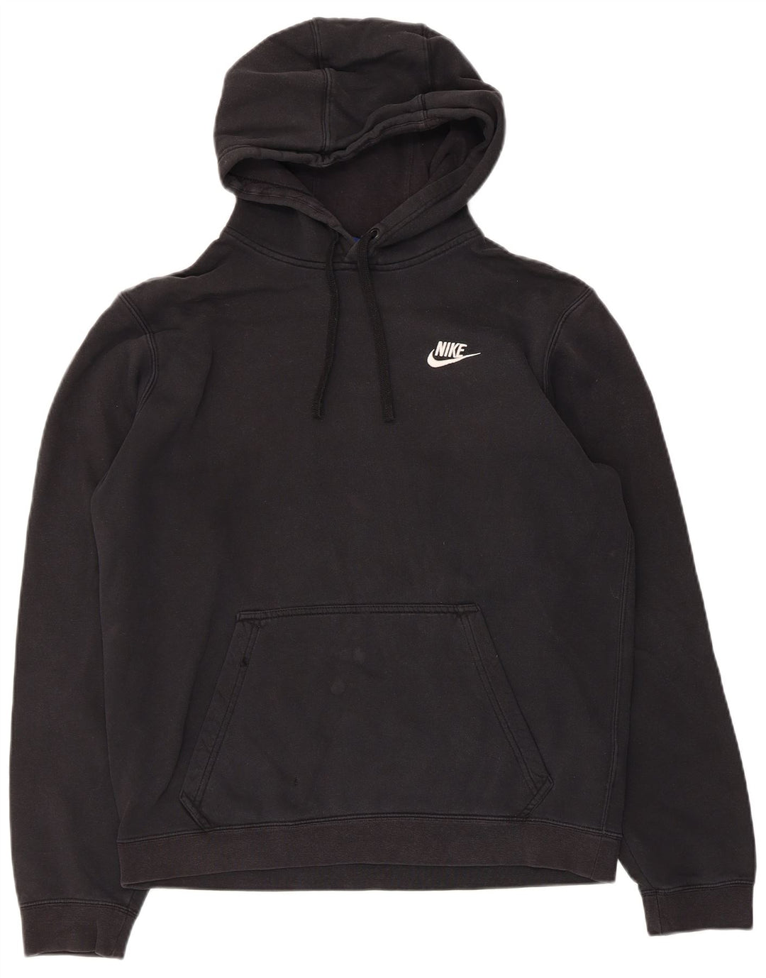 Nike Pull à capuche pour homme en coton noir moyen