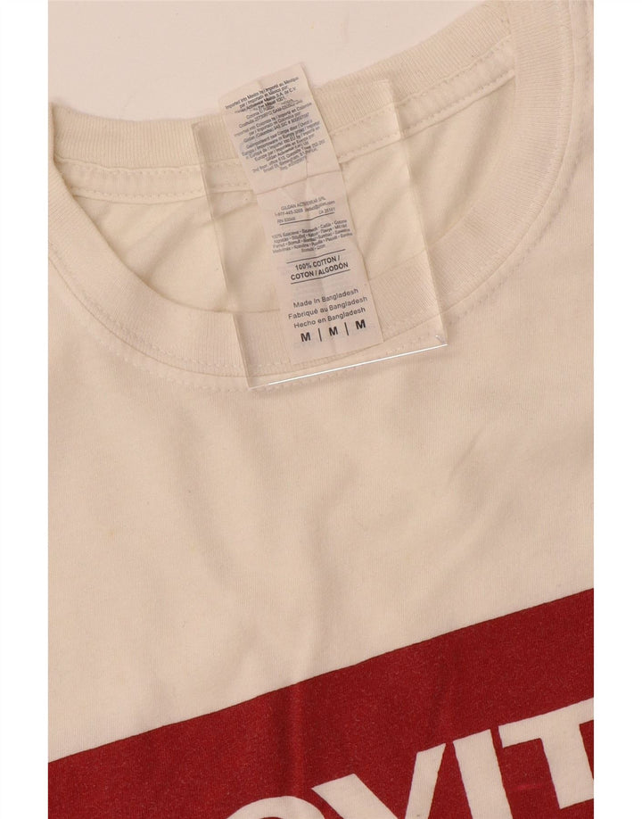 LEVI'S T-Shirt Graphique Homme Blanc Moyen Coton