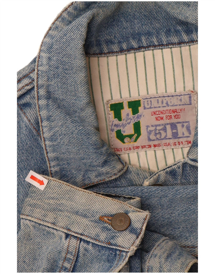 UNIFORM Veste en jean pour homme UK 38 Bleu moyen