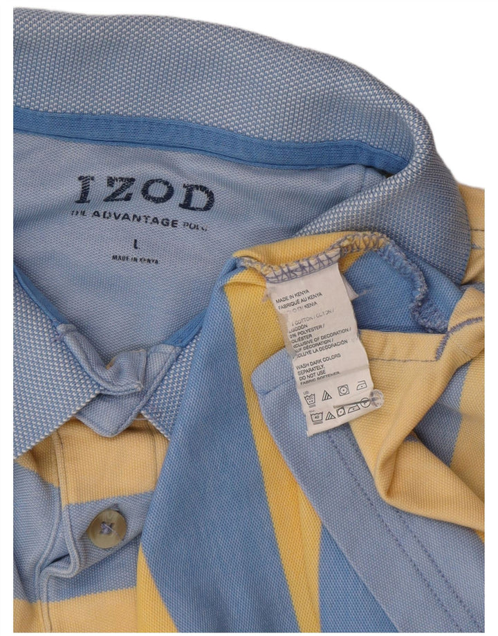 Izod Polo Homme Grand Bleu Coton