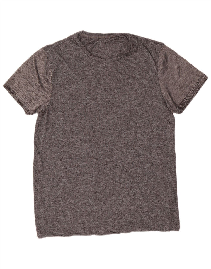 ALL SAINTS T-Shirt Homme Haut Large Gris Viscose