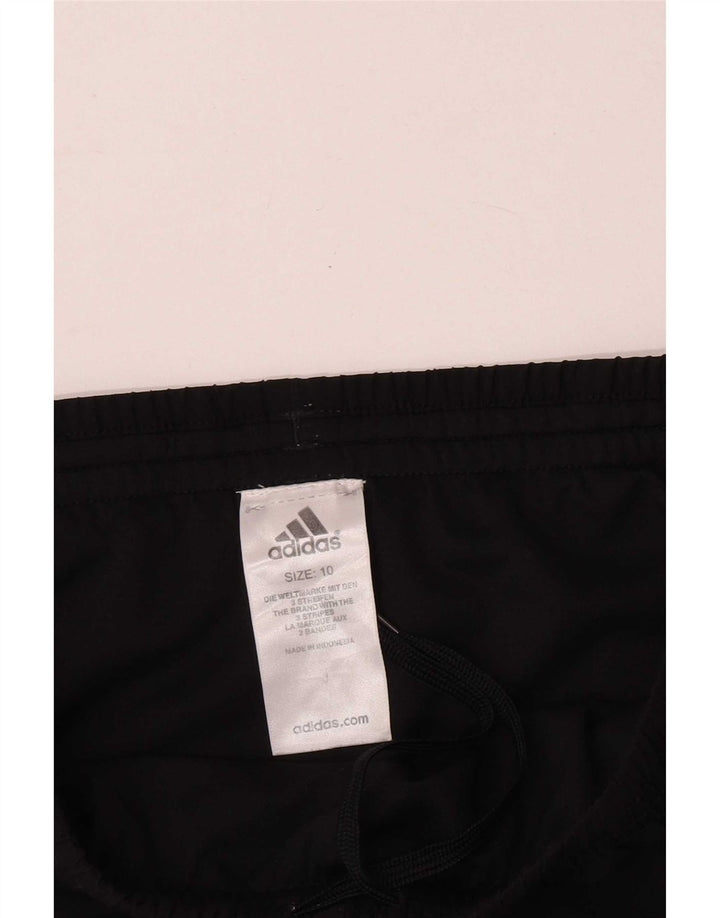 Adidas Short de sport pour femme UK 10 Petit Noir Polyester