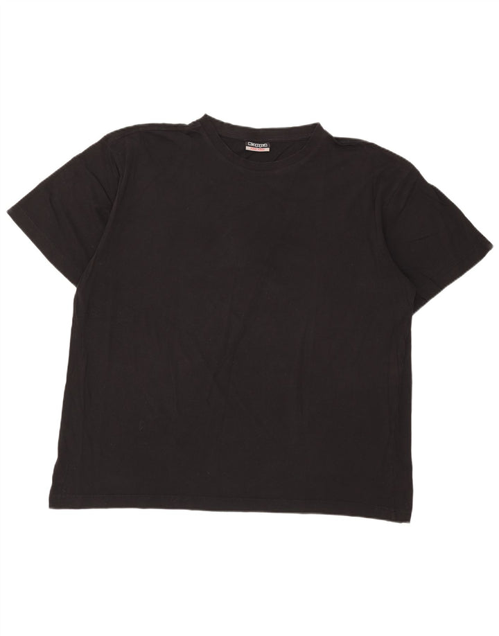 Kappa T-Shirt Homme Top 3XL Noir Coton