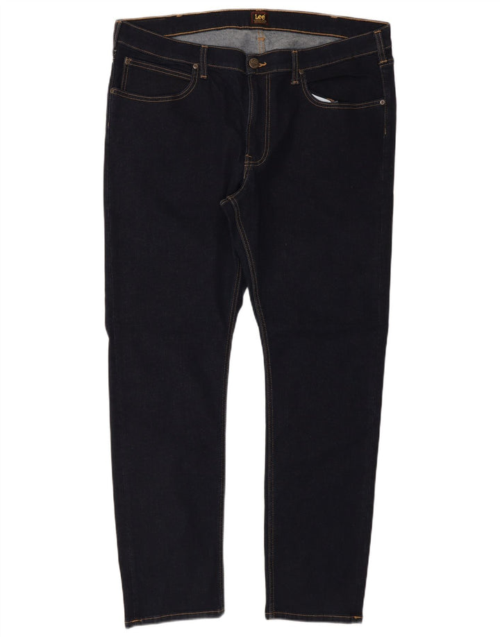 Lee Jean Slim Luke W40 L32 Homme Bleu Marine Coton