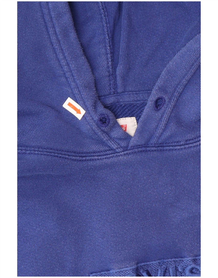 Levi's Pull à Capuche Graphique Homme Bleu Moyen Coton