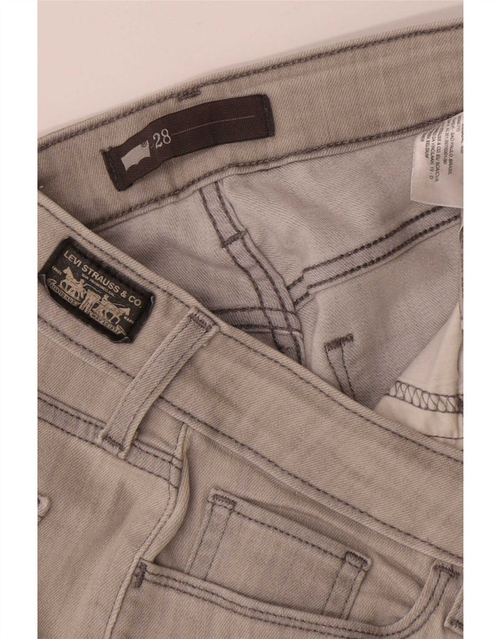 Levi's Jean Crop Femme W28 L25 Gris Coton