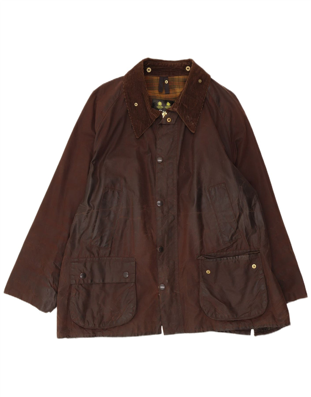 BARBOUR Veste en coton ciré Bedale pour homme Taille 52 2XL Coton marron