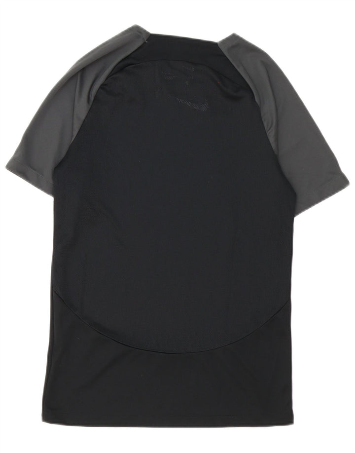 Nike Hommes Dri Fit Graphic T-Shirt Haut Petit Noir Colorblock Polyester