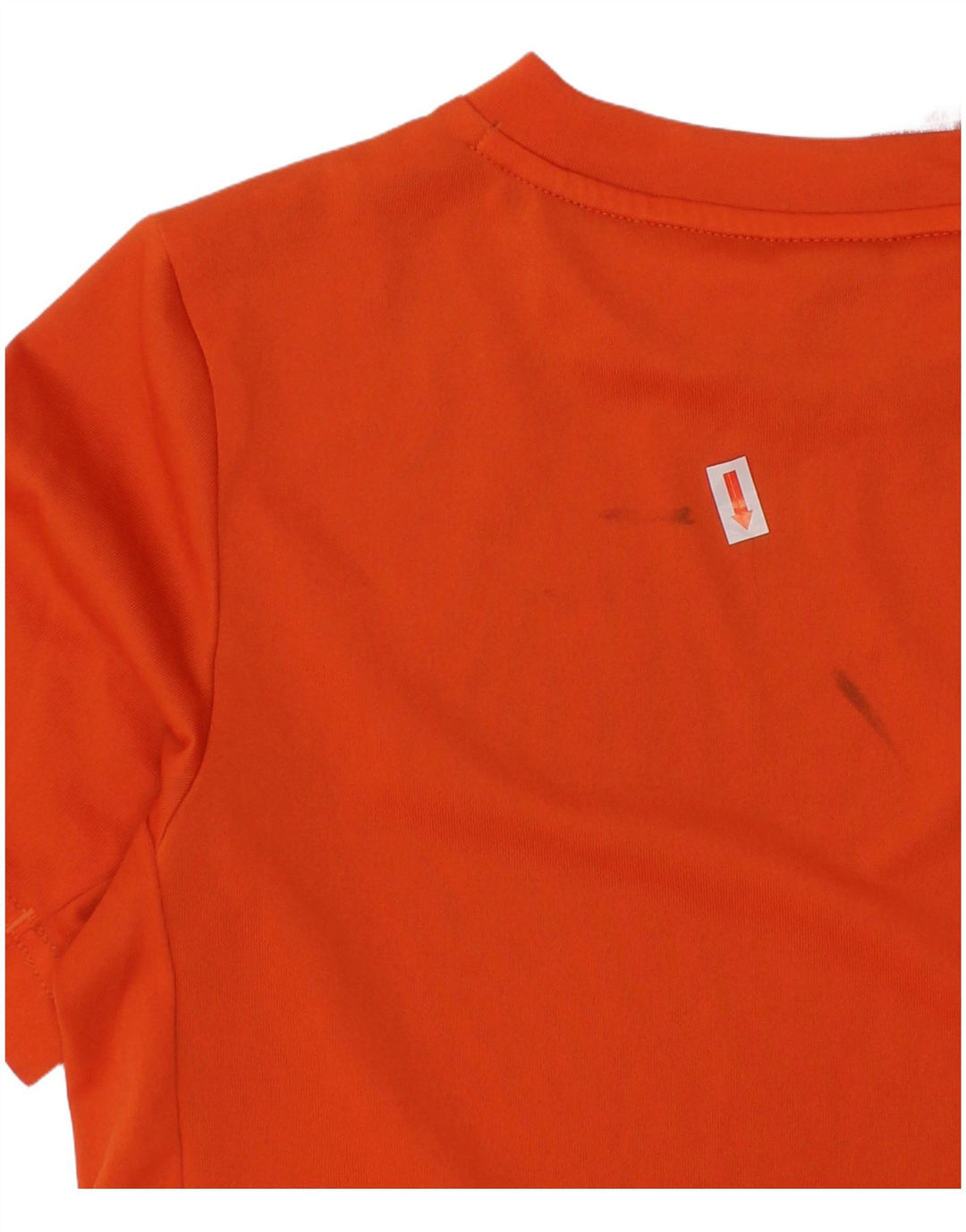 ADIDAS Garçons Aeroready T-Shirt Top 11-12 ans Orange Colorblock Polyester