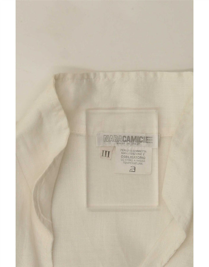 Naracamicie Robe chemise pour femme UK 12 Blanc moyen