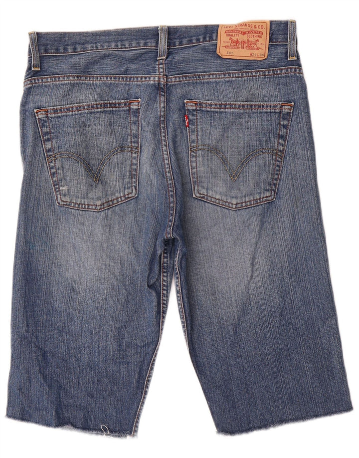 LEVI'S Short en Jean 507 Homme W34 Grand Bleu Coton
