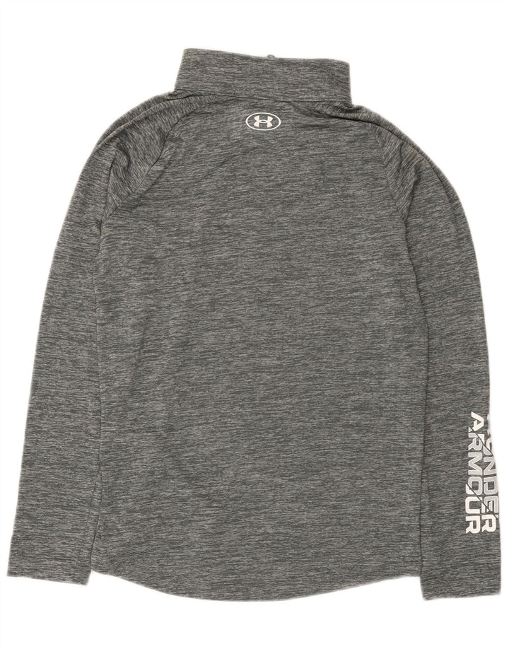 Under Armour Haut de survêtement graphique pour fille 11-12 ans Gris Taille L