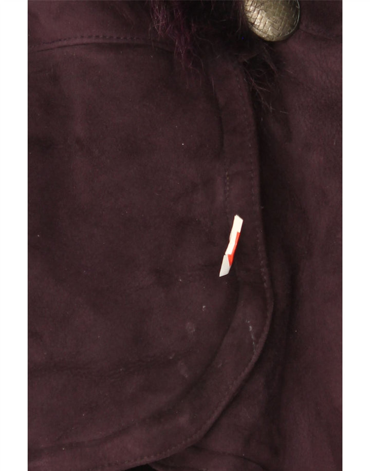 vintage Femme 3/4 Manches Veste surdimensionnée IT 42 Moyen Violet