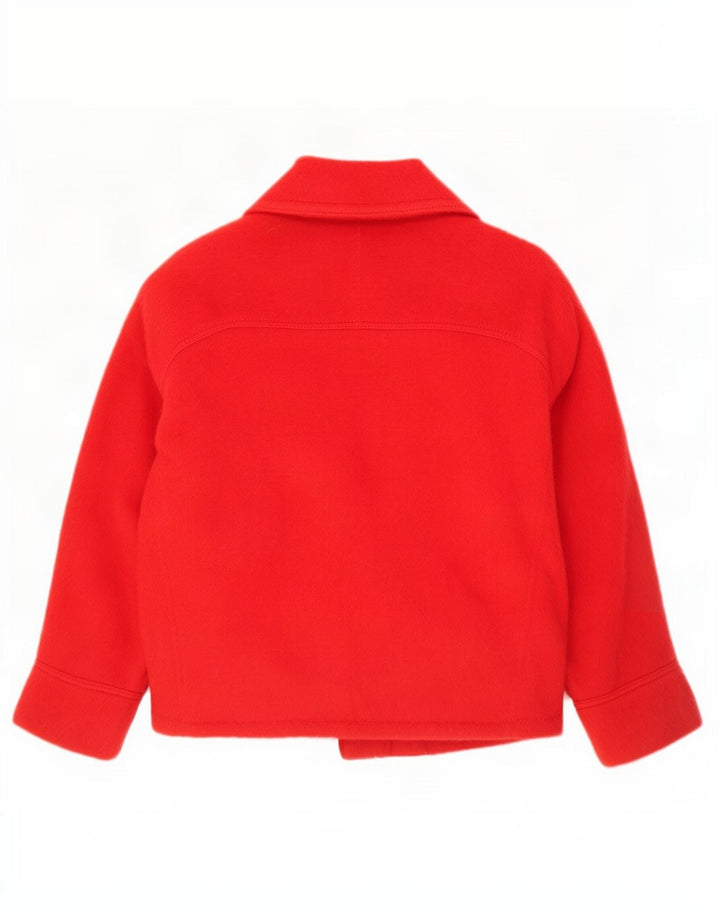 Zara Veste Blazer Croisée Fille 13-14 ans Laine Rouge