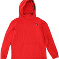 NIKE Pull à capuche pour homme en coton rouge moyen