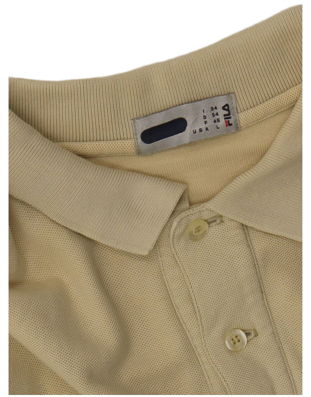 FILA Polo Homme IT 54 XL Beige