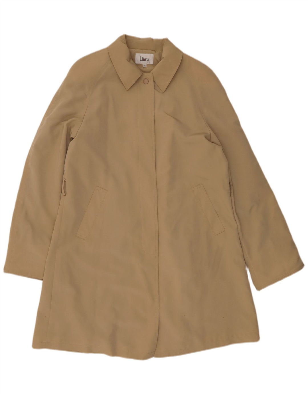 Libra Manteau Femme US 12 Grand Beige Polyester