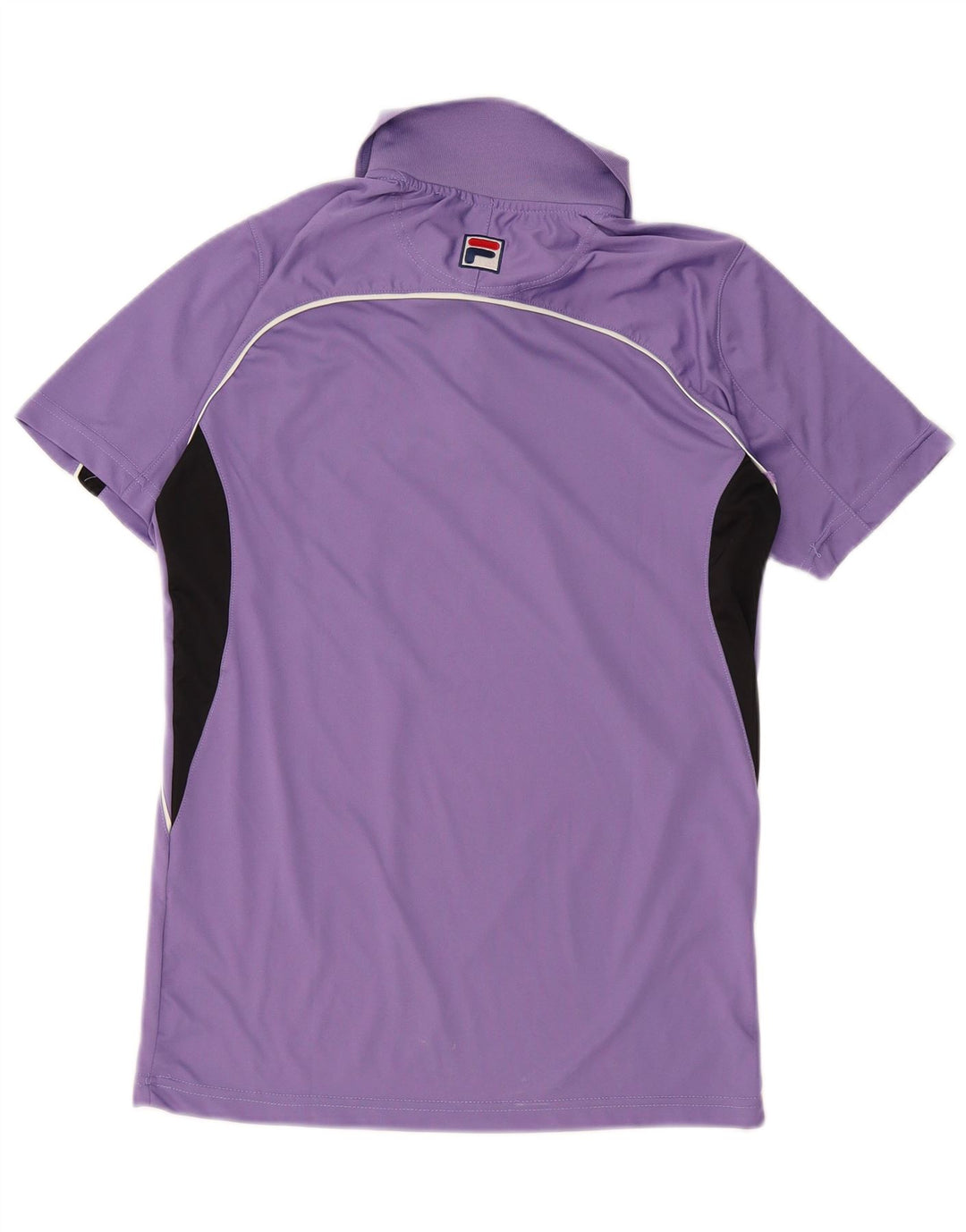 FILA Polo Homme Petit Violet Colourblock Polyester