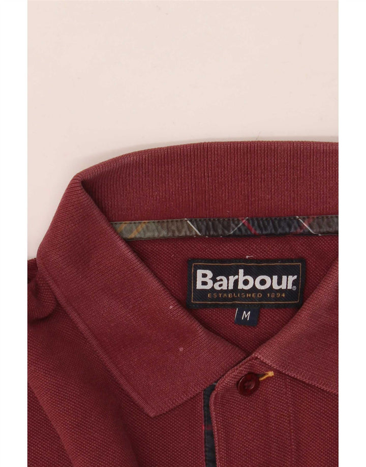 Barbour Polo Homme Bordeaux Moyen