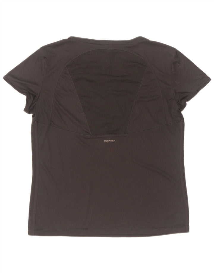 Adidas Climacool T-Shirt Top UK 16 Large Noir Polyester