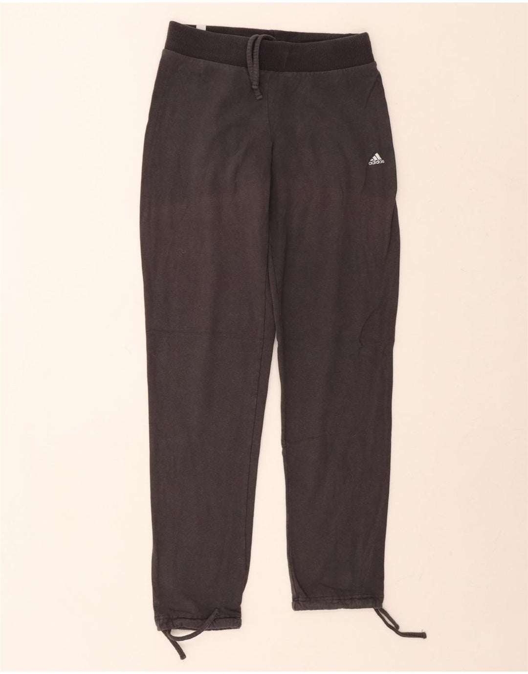 ADIDAS Womens Tracksuit Trousers UK 12 Medium  Grey Cotton Vintage Adidas and Second-Hand Adidas from Messina Hembry 