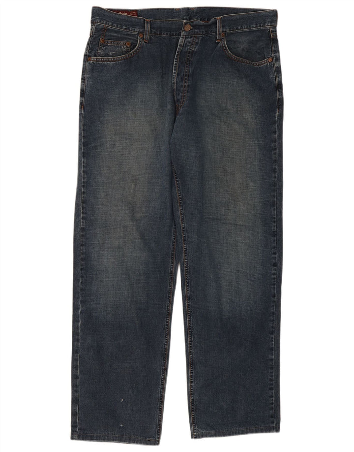 Marlboro Classics Jean droit homme W38 L31 bleu coton