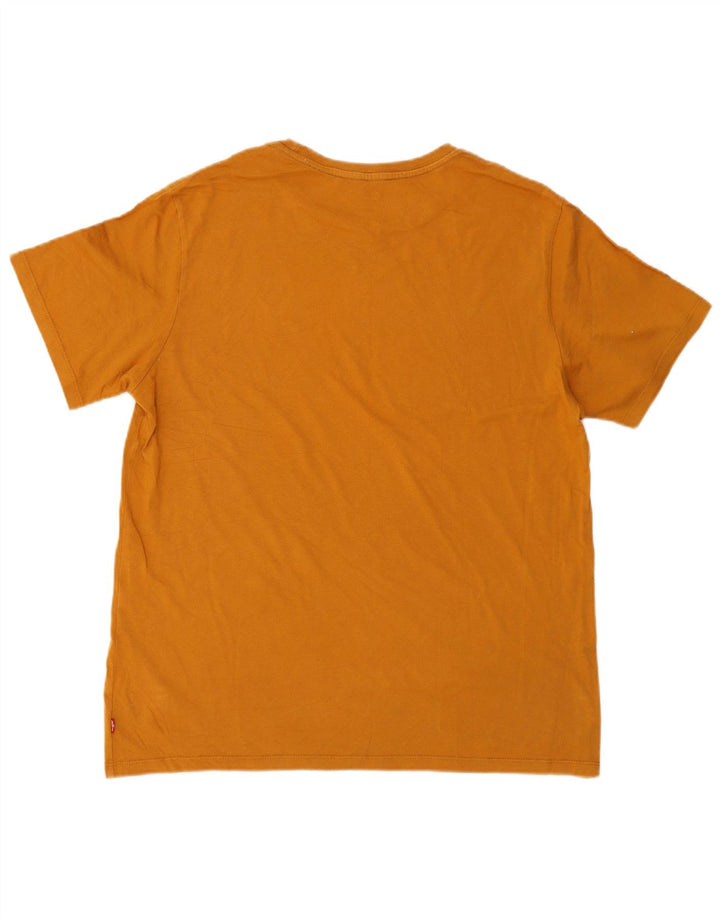 Levi's Tee-Shirt Standard Graphic Homme Large Orange