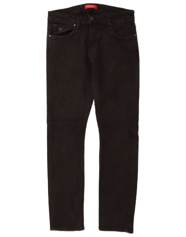 Guess Jean Slim Homme W31 L31 Noir Coton