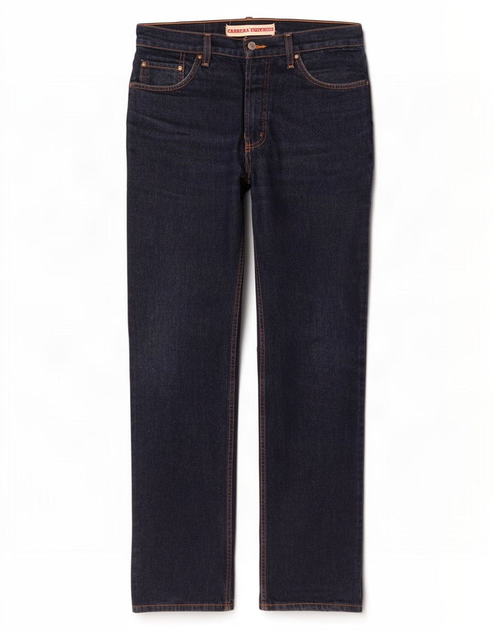 Carrera Jean droit homme IT 48 Medium W33 L34 bleu marine coton