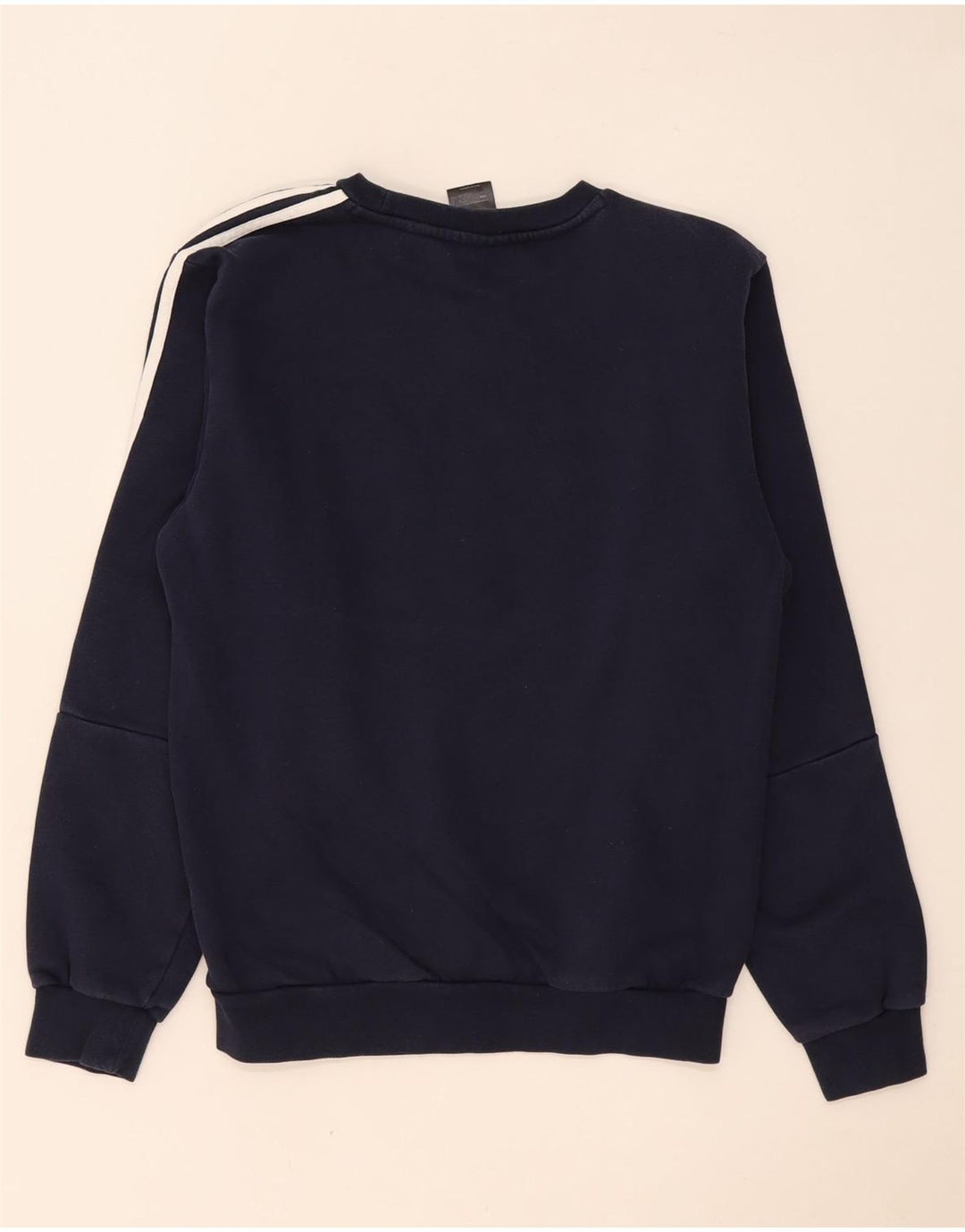 Adidas Sweat-Shirt Homme Bleu Marine Moyen Coton