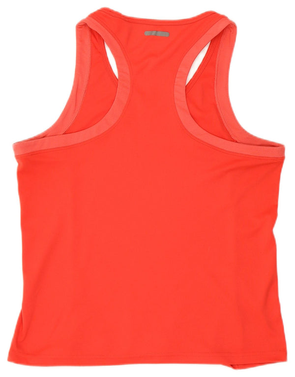 REEBOK Débardeur Femme UK 12/14 Rouge Moyen