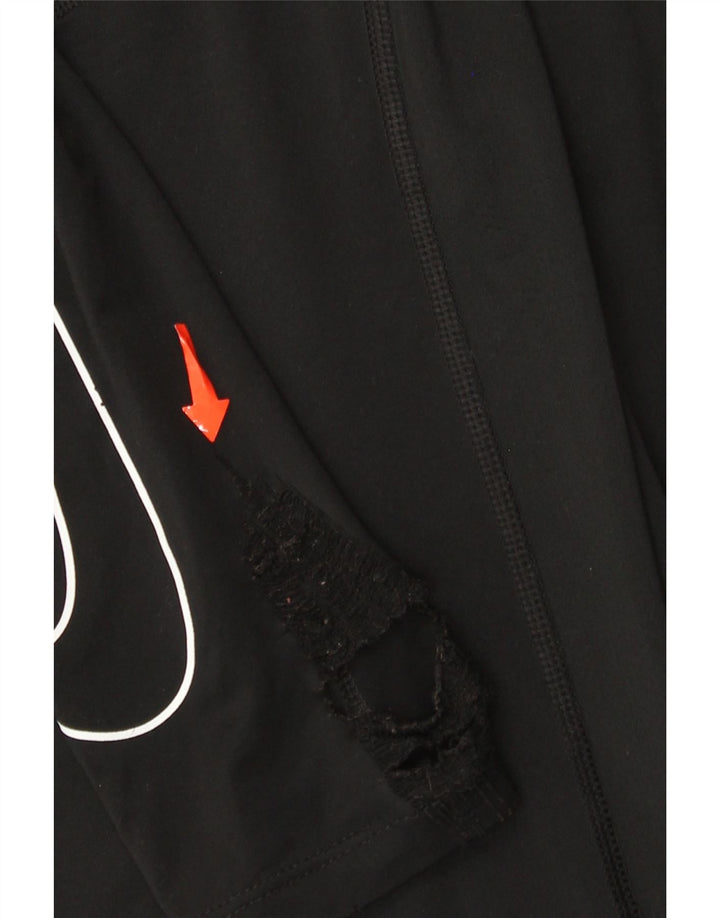 Nike Haut Dri Fit Graphic à manches longues pour homme Noir moyen Polyester