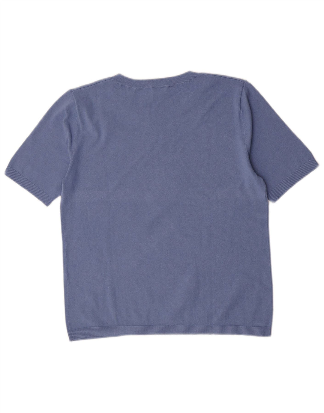 Marella Femme EMME Blouse Top UK 10 Petit Bleu