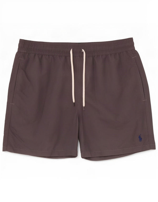 Polo Ralph Lauren Short de Bain Homme Nylon Gris Moyen